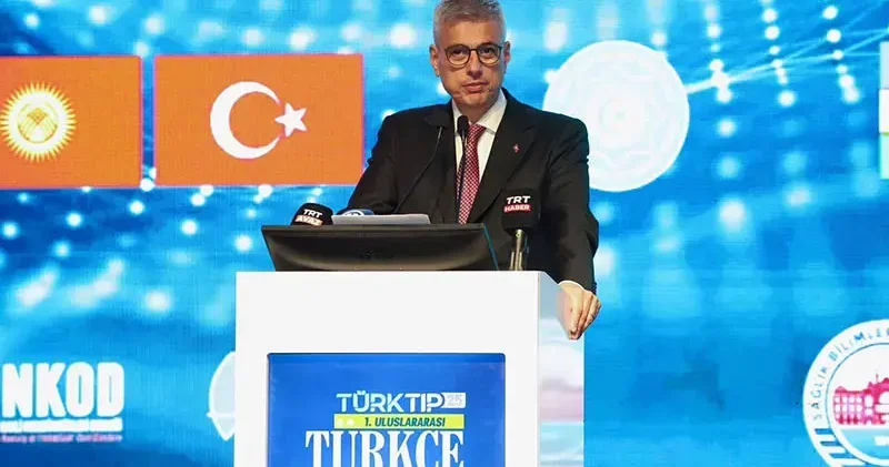 Bakan Memişoğlu, 1 inci Uluslararası Türkçe Konuşulan Ülkeler Tıp Kongresi ne katıldı