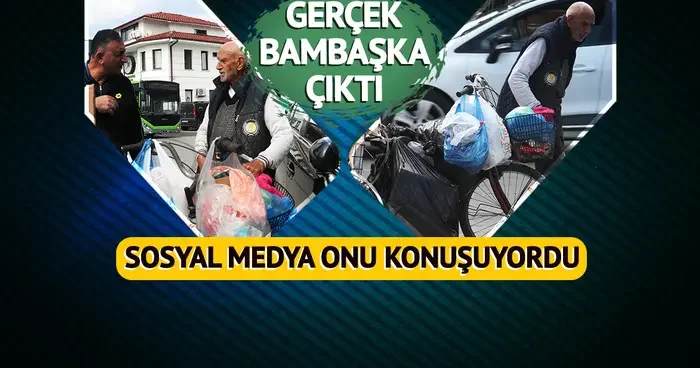 Çöpten yemek yerken görüntülenmişti! Sosyal medyanın konuştuğu yaşlı adamdan şaşırtan sözler: Çifte emekli maaşı alıyormuş