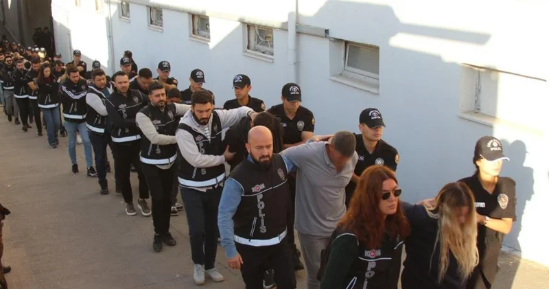 Bayğaralar operasyonunda yakalanan 96 şüpheli tutuklandı