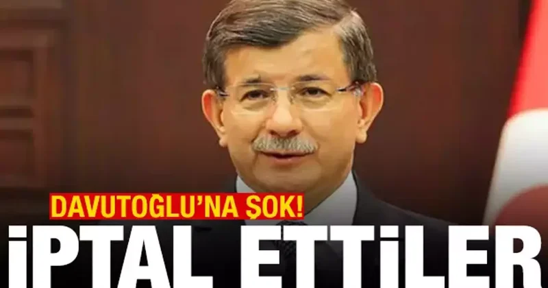 Erciyes Üniversitesi, Davutoğlu nun katılacağı konferansı iptal etti