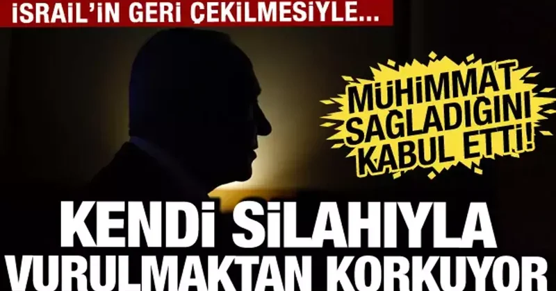Kendi silahları ile vurulma korkusu başladı: İsrail mühimmat sağladığını kabul etti!