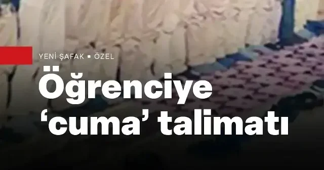 Milli Eğitimden okullara ‘cuma namazı’ talimatı geldi: Öğrencilere kolaylık sağlanacak VİDEO İZLE