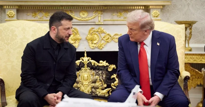 Zelenski ile görüşen Trump, Ukrayna ya Tomahawk füzeleri vermeye yeşil ışık yakmadı