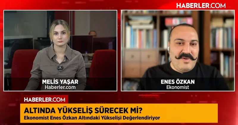Ekonomist Enes Özkan: Yıl sonu gram altın 8 bin seviyelerine ulaşabilir