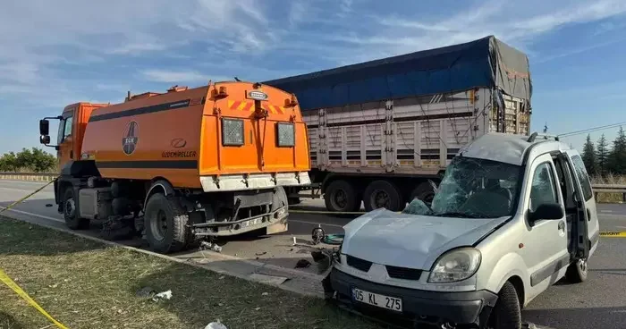 Amasya’da korkunç kaza: 4 ölü, 1 yaralı