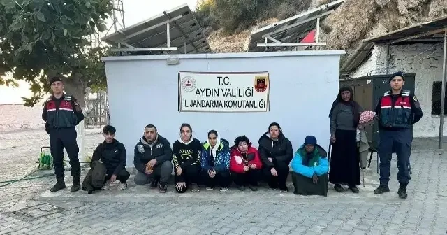 Türkiye’ye yasadışı yollarla giriş yapan 8 düzensiz göçmen yakalandı Gündem Haberleri