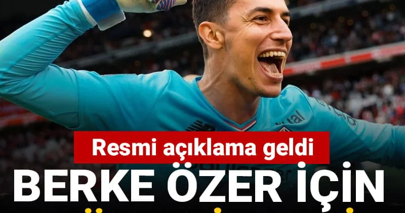 Berke Özer ile yapılan görüşmeyi açıkladı: Oynamaya hazır ve ilk 11 e aday