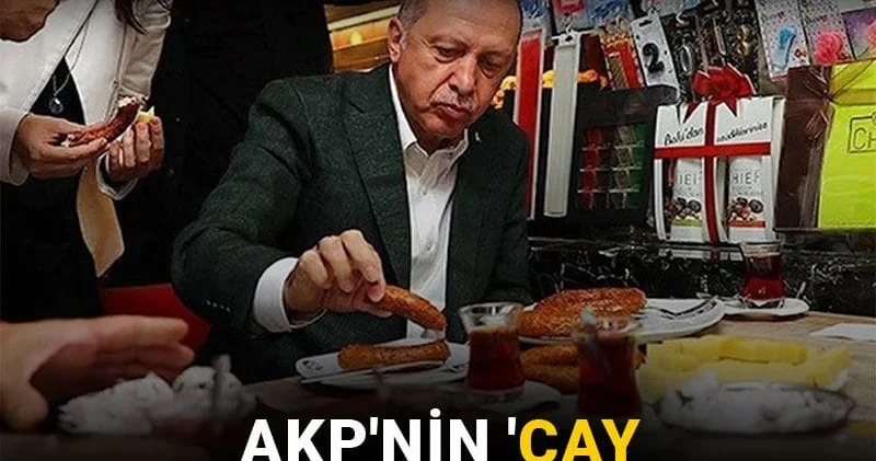 AKP nin çay operasyonu nu açıkladı: CHP li isimlere rozeti böyle takmışlar