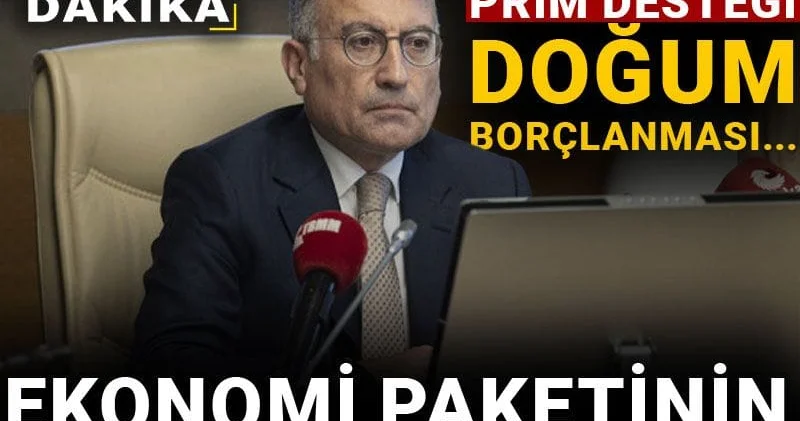 Ekonomi paketinin ayrıntıları belli oldu: Emlak vergisi, prim desteği, doğum borçlanması...