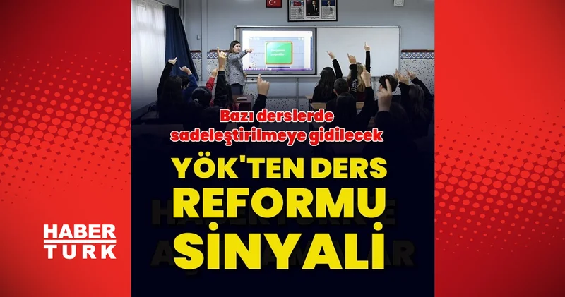 YÖK Başkanı Özvar: Müfredatta sadeleşme döneminin başlaması gerekiyor