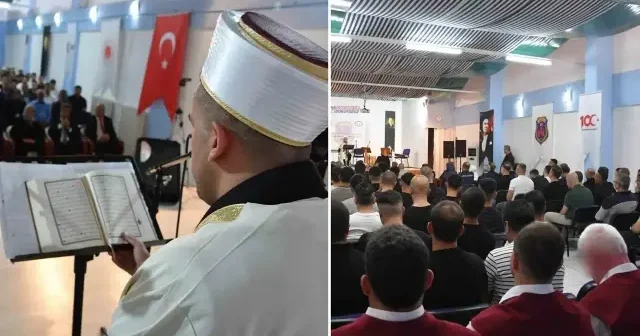 Antalya’da hükümlü Kur’an ı Kerim’i ezberleyerek hafız oldu Antalya Haberleri