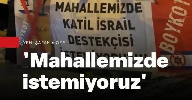 Üsküdar da İsrail boykotu: McDonald s karşıtı protesto büyüyor VİDEO İZLE