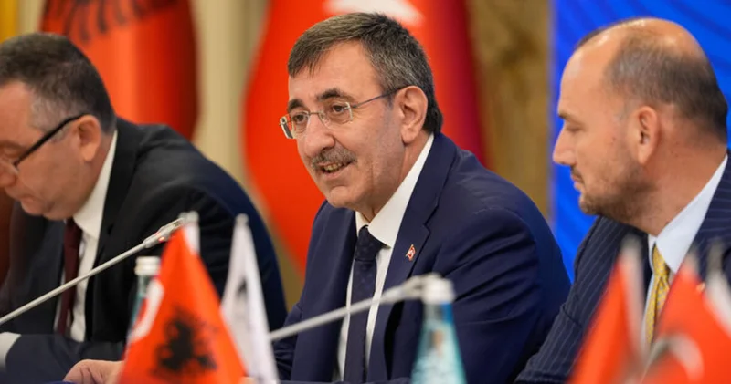 Cumhurbaşkanı Yardımcısı Yılmaz Arnavutluk ta konuştu Dış Haberler
