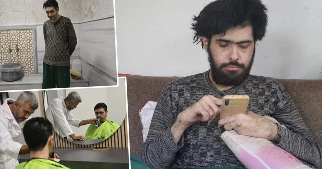 Vali talimatı verdi! 3 yılın sonunda ilk defa dışarı çıktı! İşte barışın değişimi İyileştikten sonra yine tembel gibi takılacağım