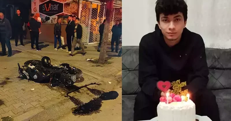 Motosiklet kazasında Batuhan öldü, arkadaşı ağır yaralı