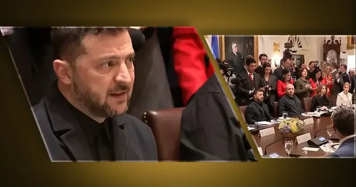 Beyaz Saray da Trump Zelenskiy görüşmesi! Dikkat çeken kıyafet detayı: Çok tarz olmuş, beğendim...
