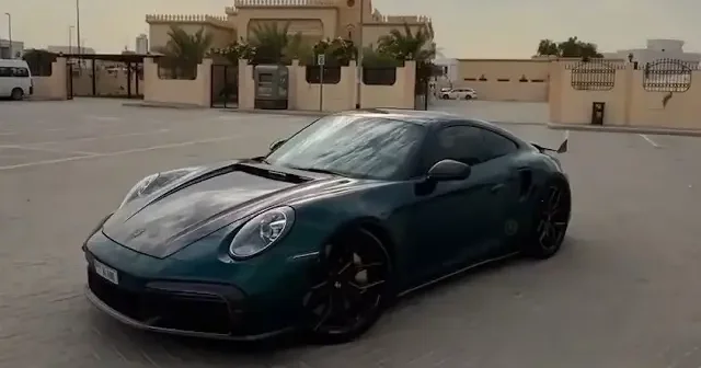Dubai’de “Helal Porsche” gündem oldu: Müzik yok Kur’an var VİDEO İZLE
