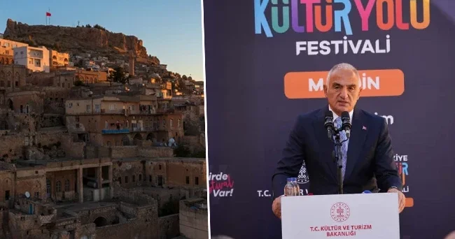 Kültür Yolu Festivali ilk kez Mardin de! Bakan Ersoy: Mardin’in ruhu dünyaya taşınacak