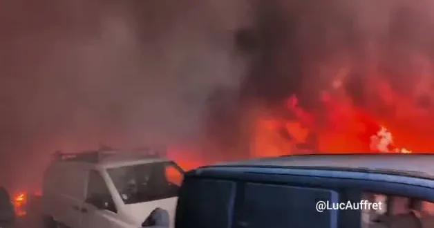 Fransa da protestolar kontrolden çıktı: Dükkanlar ve araçlar kundaklandı