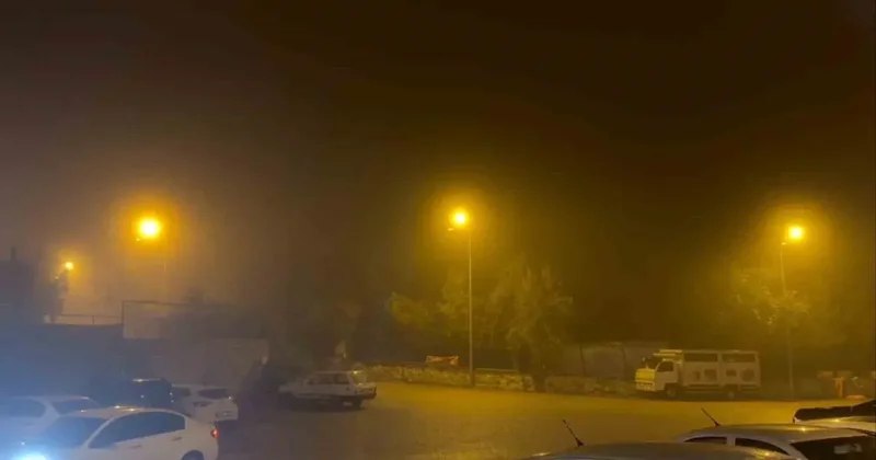 Eskişehir de sağanak ve sis etkili oldu! Hayat olumsuz etkilendi