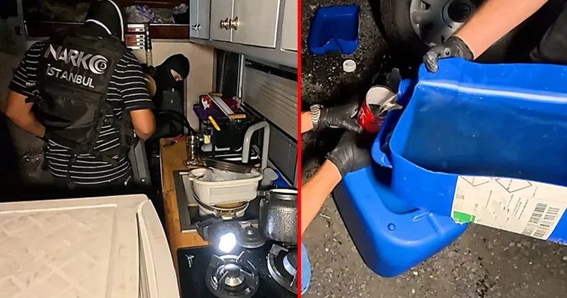 Şişli’de zehir karavanı deşifre oldu! Ekipler 15 gün boyunca adım adım izledi: Yüzlerce kilo uyuşturucu ele geçirildi!