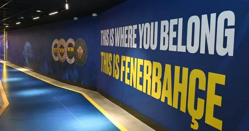 Chobani Stadyumu Şükrü Saracoğlu Spor Kompleksi’nde soyunma odası ve bağlantılı alanlar yenilendi