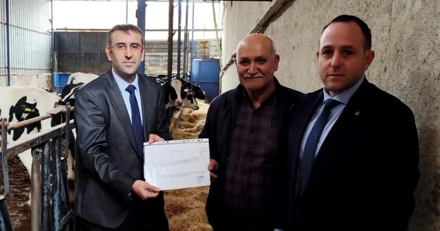 Uşak ta iki işletme daha hastalıktan ari belgesi aldı Uşak Haber Habertürk Yerel Haberler