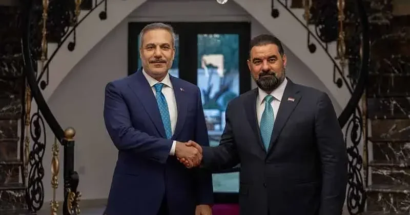 Dışişleri Bakanı Fidan, Irak Temsilciler Meclisi Başkanı Halbusi ile görüştü