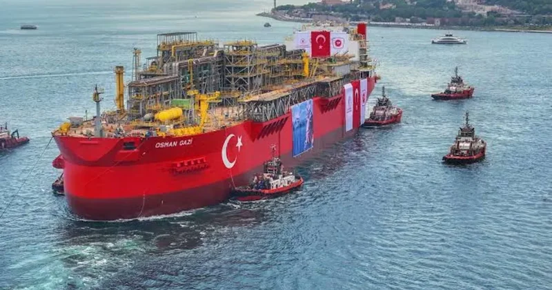 Osman Gazi görev yerine uğurlandı! Bakan Bayraktar açıkladı: Günlük gaz üretimi 20 milyon metreküpe yükselecek