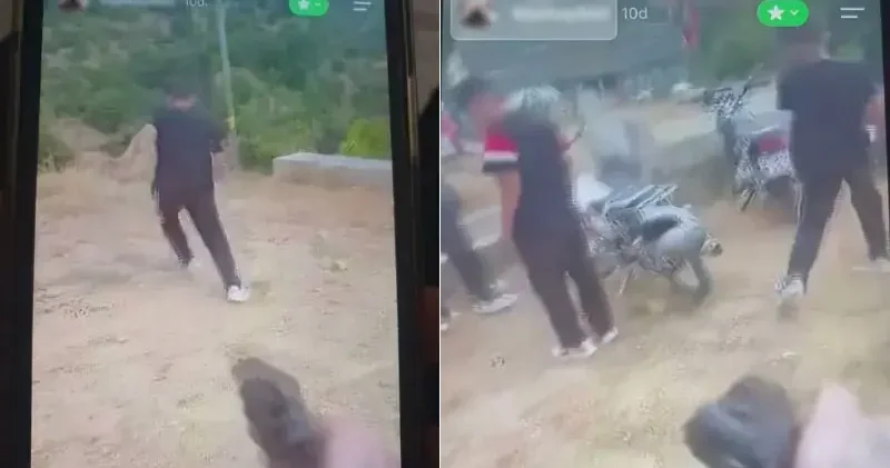 Kurusıkı tabancayla tehdit edip, kayda aldı