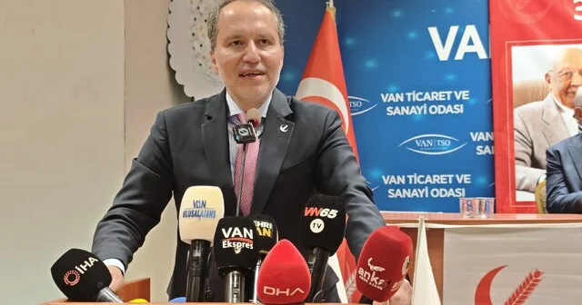 Erbakan: Kardeşliğimiz arasına kimse nifak tohumları ekemeyecek Van Haber Habertürk Yerel Haberler