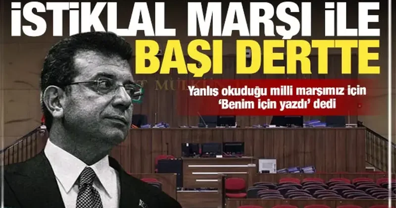 İmamoğlu’nun İstiklal Marşı ile imtihanı: Her okuması ayrı bir skandal