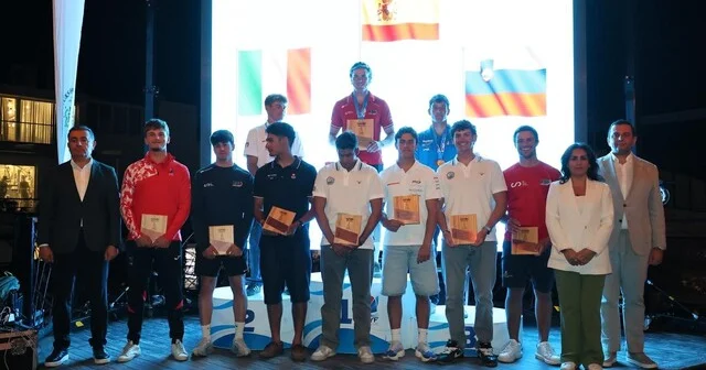ILCA U21 Avrupa Şampiyonası Bodrum da ödül töreniyle sona erdi Muğla Haber Habertürk Yerel Haberler