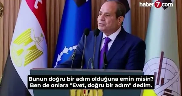 Sisi tarih verip görevi bırakacağını açıkladı