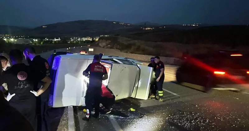 Siirt te kaza sonucu yaralılar