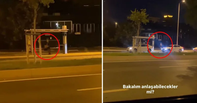 Görüntü Türkiye den! Kentin göbeğinde fuhuş pazarlığı yapılıyor