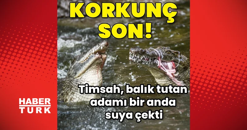 ABD de gölet kenarında balık tutan adamı timsah suya çekti Dış Haberler