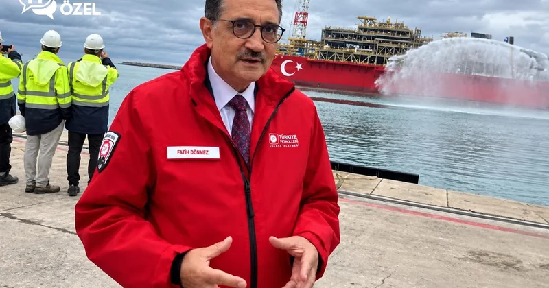 Fatih Dönmez a açıkladı: Yunanistan kadar gaz üreteceğiz
