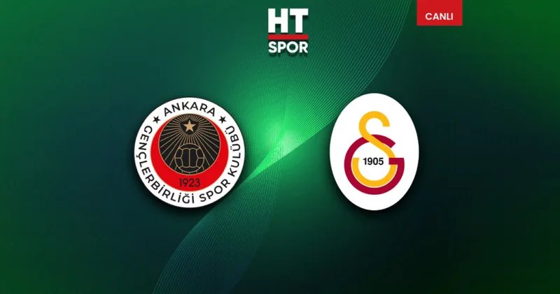 Lider Galatasaray, Ankara da sahneye çıkıyor: Gençlerbirliği Galatasaray maçı saat kaçta hangi kanalda? Gençlerbirliği GS muhtemel 11 ler