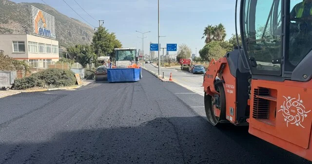 Aydın ın 17 ilçesinde yol çalışmaları eş zamanlı sürüyor Aydın Haberleri Habertürk Yerel Haberler
