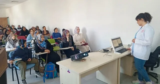 Nazilli de kadınlara yönelik sağlık ve farkındalık eğitimi Aydın Haberleri Habertürk Yerel Haberler
