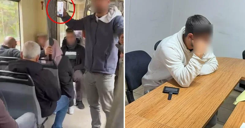 Telefon ekranını gösterip insanları kandırıyordu, foyası ortaya çıktı