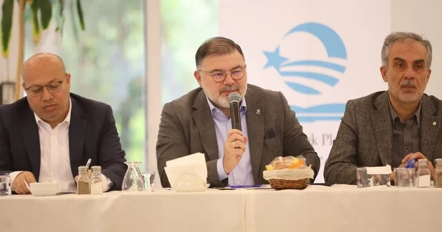 Başkan Saygılı dan eğitime destek çalışmaları kapsamında EDP ye ziyaret İzmir Haber Habertürk Yerel Haberler