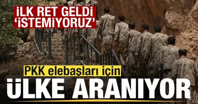 PKK elebaşları için ülke aranıyor! İlk ret geldi: İstemiyoruz