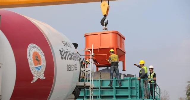 Samsun, betonarme prefabrik su deposu üreten şehir oldu Samsun Haberleri