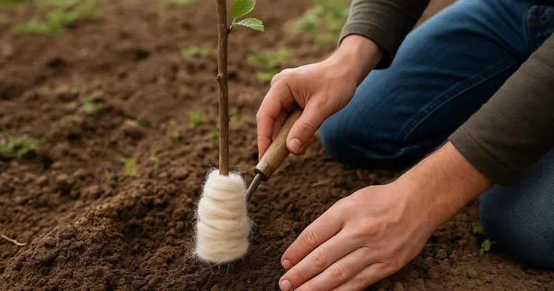 Karslılar Sivaslılar fidenin köküne yün sarıp dikiyorlar: İşte nedeni Sözcü Gazetesi
