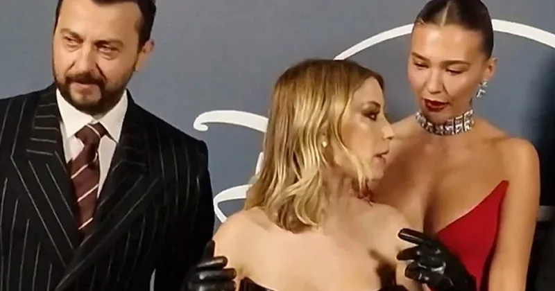 O anlar sosyal medyada gündem oldu! Hazal Kaya ile Melisa Döngel in yer kapma savaşı Sözcü Gazetesi