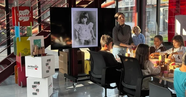 Çocuklar Pancar Deposu nda sanatla buluştu Bursa Haberleri