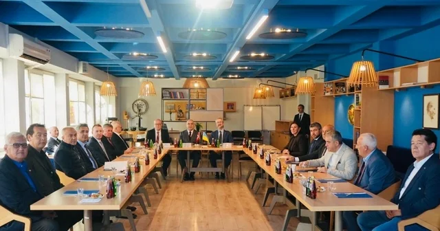 Ukrayna Büyükelçisi nden ESO ya iş birliği ziyareti Eskişehir Haberleri