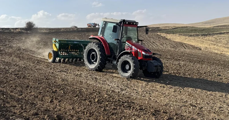 Yozgat ta kuraklık nedeniyle buğday ekimi kasıma sarktı